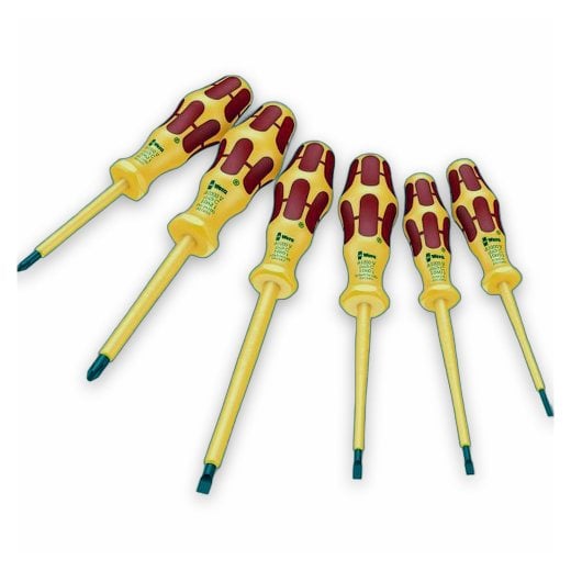 Wera Kraftform VDE Schraubendrehersatz 6-teilig